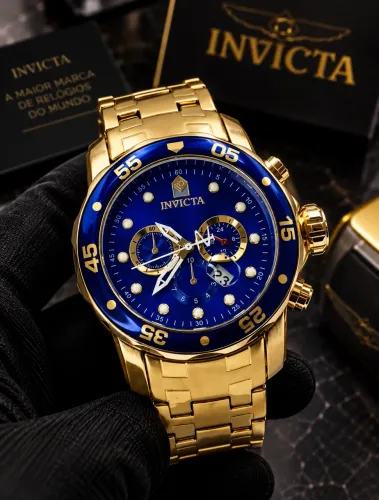 Invicta Pro Diver Banhado novo