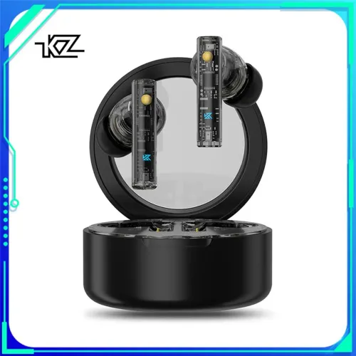 Fone de Ouvido KZ Carol Bluetooth Sem Fio com ANC Cancelamento de Ruído Ativo Novo Lacrado