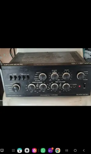 Amplificador proficional Quasar 400w