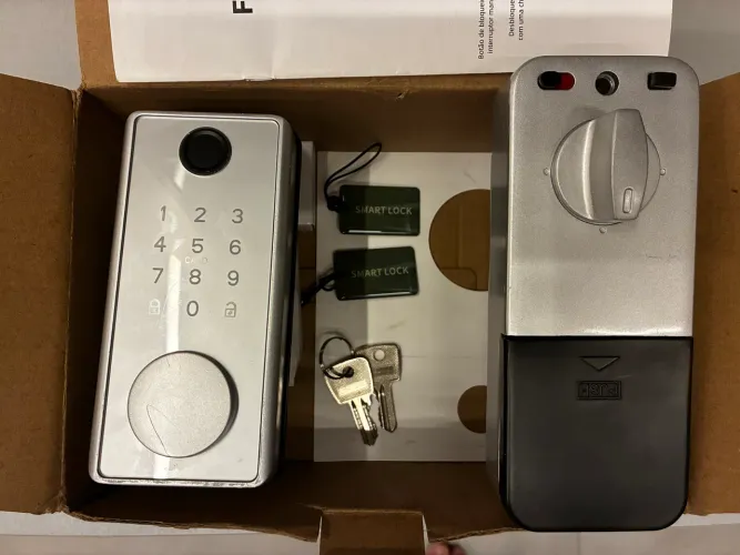 Fechadura eletrônica inteligênte Tuya digital Smart Lock