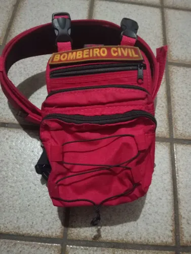 Porta treco + cinto bombeiro civil