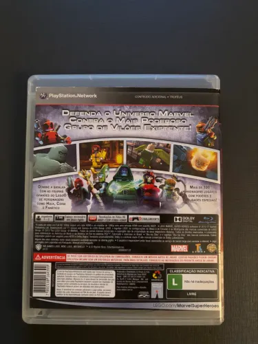 LEGO Marvel Super Heroes PS3 - Aventura Divertida com Heróis da Marvel! 