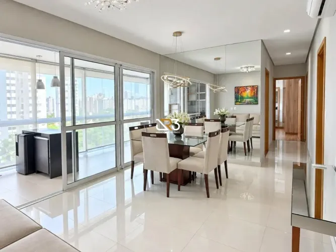Fontaine Blanc - Apartamento mobiliado - 3 suítes, sacada gourmet, 122,92m², 3 vagas - Lon