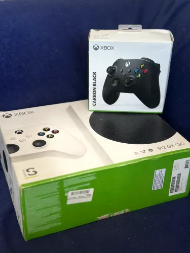 Xbox series S 512gb + Carbon Black + HD 500gb