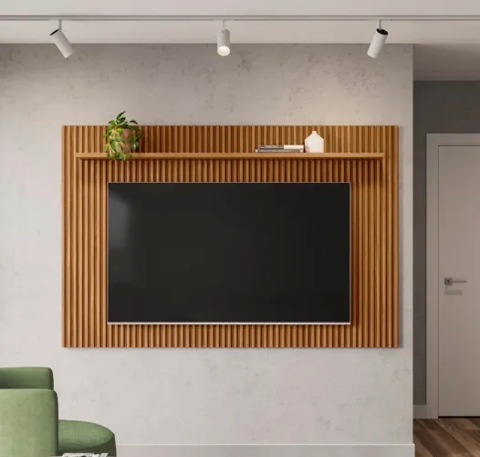 Painel Decorativo Atlas Prime para TV Grande