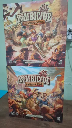 ZOMBICIDE UNDEAD OR ALIVE (CAIXA BASE + EXPANSÃO) 