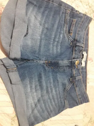 Shorts jeans também 38