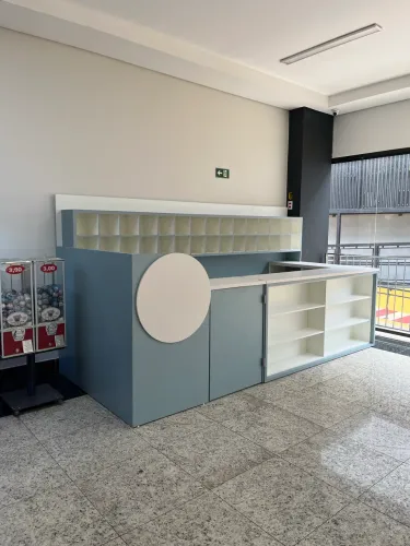 Quiosque para shopping e mercado