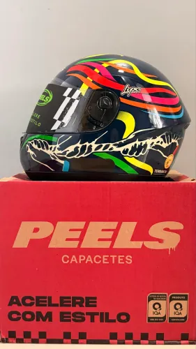Capacete Peels série especial Círio de Nazaré - lacrado TAM 60