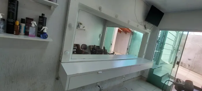 Camarim penteadeira para salão