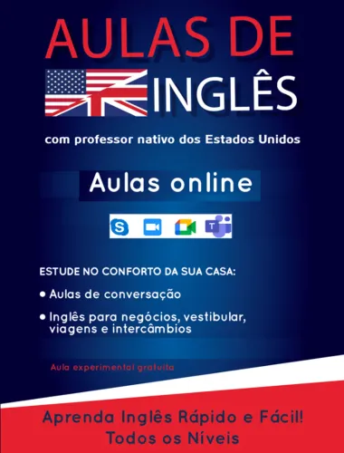 Aulas de Inglês com Professor Nativo