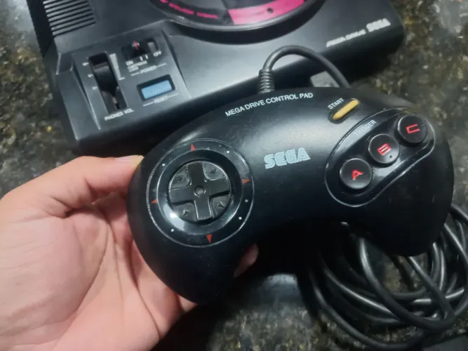 Mega drive 1988 original/completo!