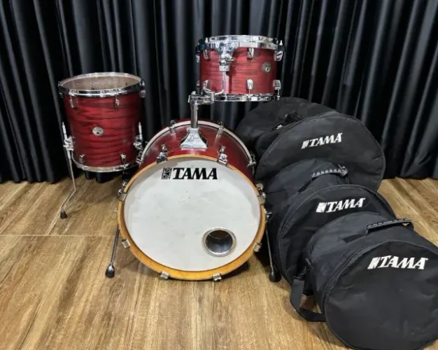 Tama Silverstar All Birch Ed. Limit. (12 / 14 / 20) Bags Tama
