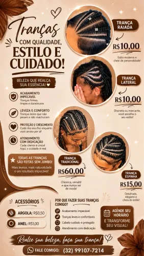 Tranças Nagô