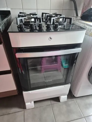 Fogão mesa de vidro com tiver e touch screen