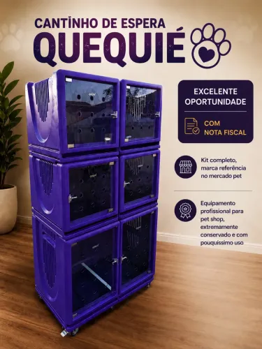 Cantinho de Espera Quequié - Kit Completo - Praticamente novo com nota fiscal