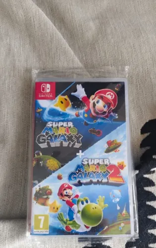Jogo Nintendo switch Super Mario Galaxy 1 e 2 Lacrado