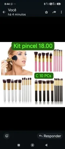 Kit 10 pincel completos
