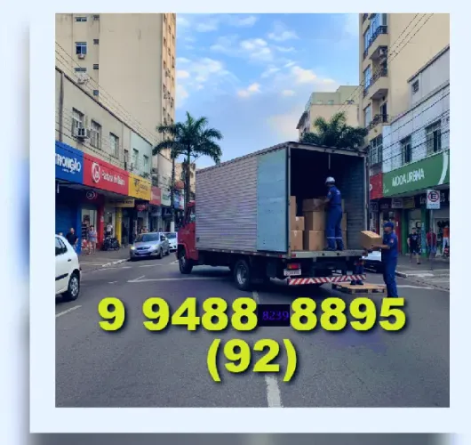Frete bau em Compensa, Alvorada, Cidade Nova, Adrianópolis, Ponta Negra e (92) 9.9488.8895