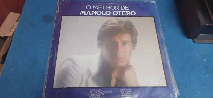 Disco vinil O melhor de Manolo Otero