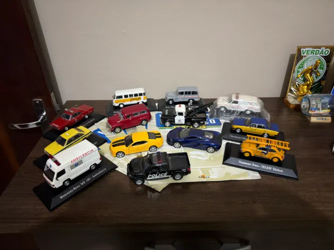 Coleção de miniaturas realista do Brasil