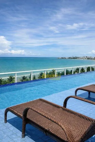 Flat com 1 dormitório à venda, 18 m² por R$ 299.000,00 - Bela vista - Cabedelo/PB
