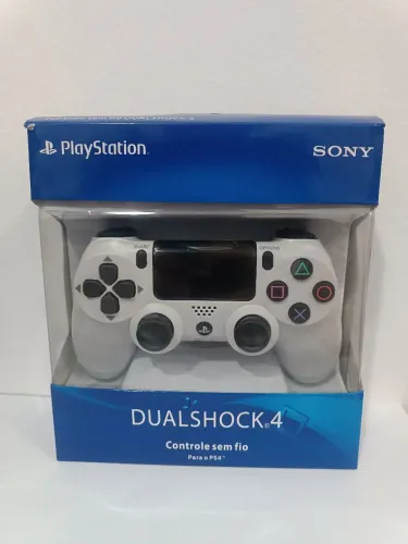 Controle PS4 - Branco - Sem fio Playstation 4