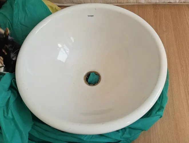 Cuba de Apoio Redonda Incepa 40cm de diâmetro