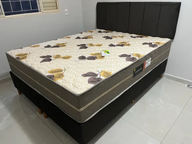 CAMA QUEEN MOLAS ENSACADAS PRONTA ENTREGA FERNANDA COLCHÃO FAÇA SEU ORÇAMENTO