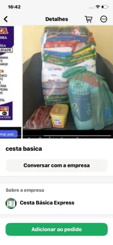 Cestao grande na promissoria