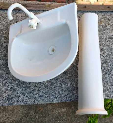Kit coluna e lavatório 