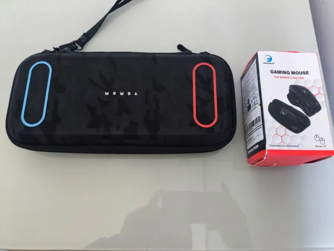Case para Nintendo switch 2 + suporte mouse