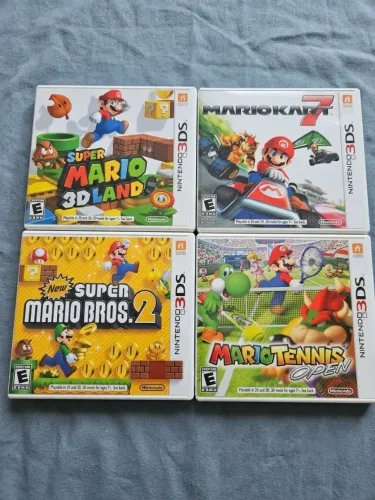 4 jogos do Mario para Nintendo 3ds