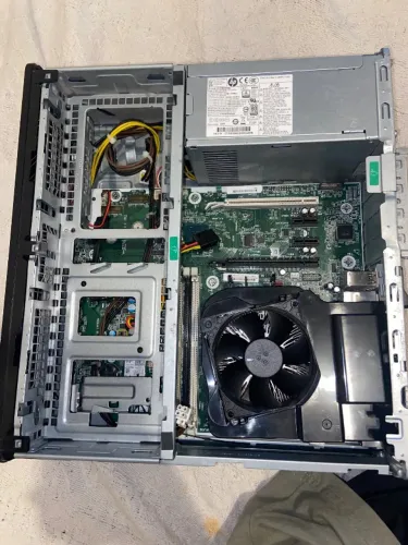 Peças HP EliteDesk - Fonte Original 250W, Gabinete, Cooler e Placa-Mãe