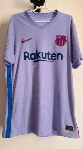 Camisa Away Barcelona - Temporada 21/22 - Tamanho G (Tailandesa)