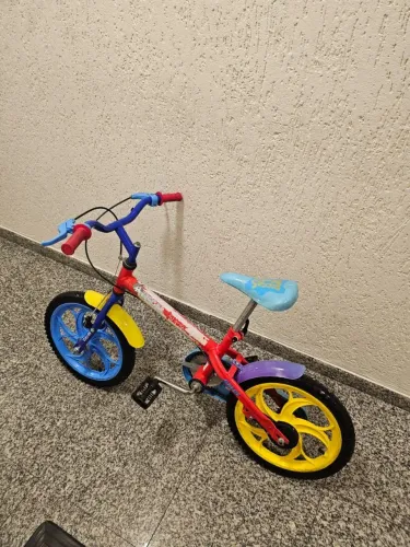 Bicicleta aro 16 caloi lucas neto