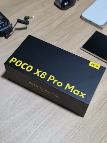 Celular Xiaomi Poco X8 Pro Max 12gb Ram 256gb - Global Preto Preto
