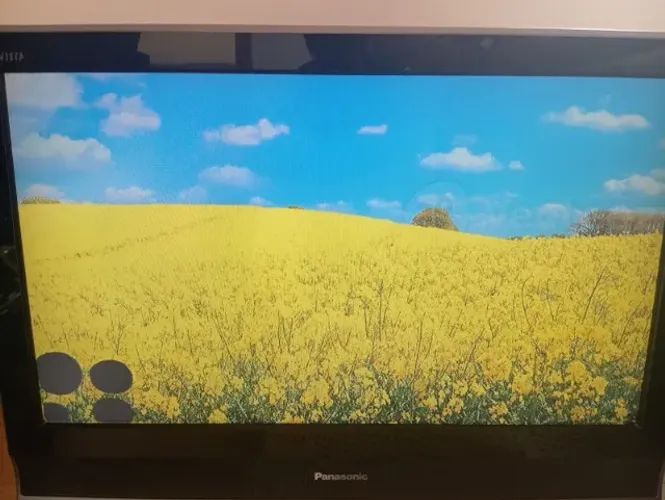TV Panasonic 32" LCD (Com Detalhe na Tela) - Funcionando Perfeitamente