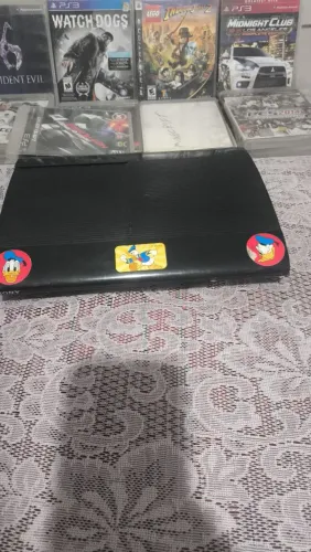 Vídeo game ps3 com detalhe
