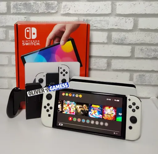 Nintendo switch oled desbloqueado 512GB
