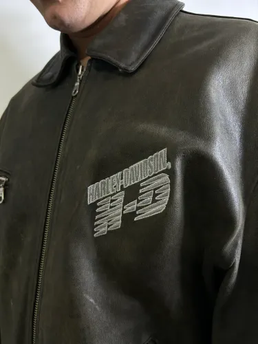 Jaqueta Harley Davidson couro legítimo.