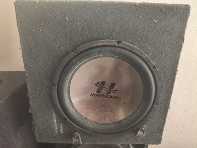 Auto falante subwoofer hurricane