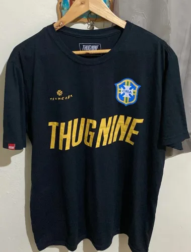 LINDA CAMISA DA THUG NINE MASCULINA
