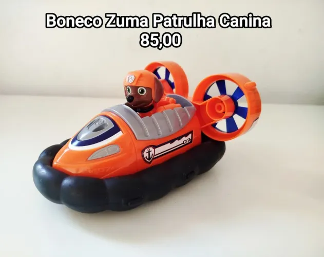 Veículo e Figura do Zuma da Patrulha Canina da marca Sunny Brinquedos