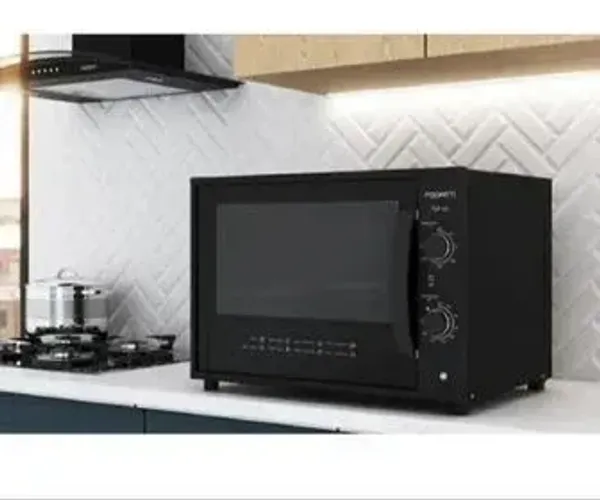Forno Elétrico Fogatti 60 Litros Top 60 Black - Oferta!!