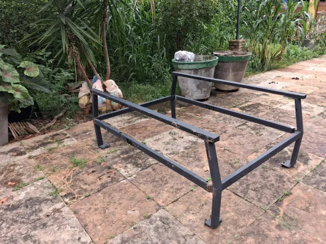 Rack para caçamba reta da triton gls da 2008 a 2015