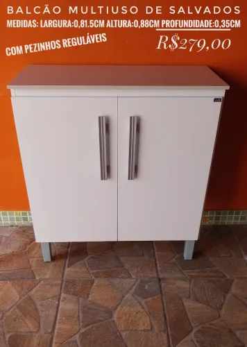 BALCÃO MULTIUSO DE SALVADOS