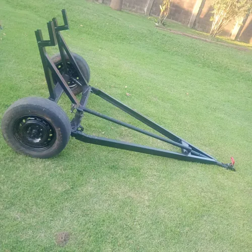 Carretinha para transporte de betoneira