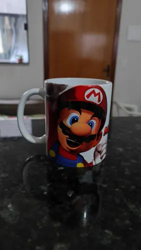 Caneca Dupla Face Super Mario & Luigi (Nintendo) - Edição Especial Gamer (325ml)