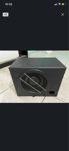 Caixa de grave Sub amplificada 8 p